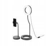 IKEA LANESPELARE UCHWYT NA TEL LAMPA PIERŚCIENIOWA - obrazek 2