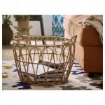 IKEA SNIDAD KOSZ RATTANOWY 54x39 cm - obrazek 5
