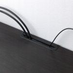 SZAFKA POD TV BESTA CZARNY BRĄZ 180x40x38 cm - obrazek 2