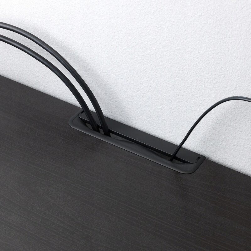SZAFKA POD TV BESTA CZARNY BRĄZ 180x40x38 cm - obrazek 2