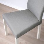 IKEA KATTIL KRZESŁO DO JADALNI BIAŁY/ JASNO SZARY - obrazek 4