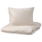 IKEA NATTJASMIN POSZWA POŚCIEL BEŻ 150x200/50x60