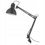 IKEA TERTIAL LAMPA BIURKOWA SZARA LAMPKA DO BIURA 60 CM