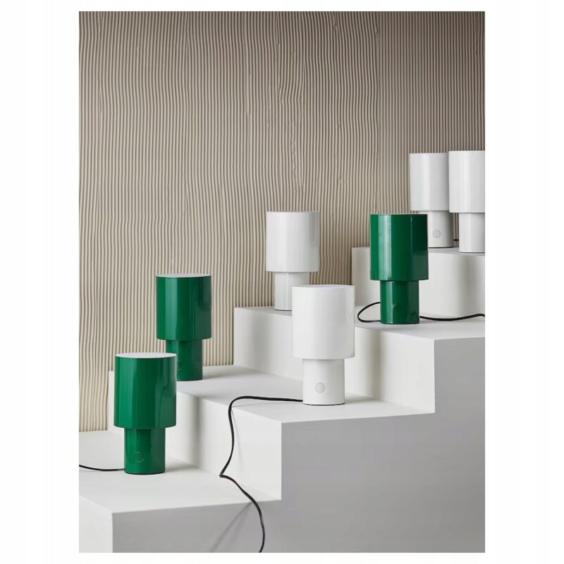 IKEA SPETSBOJ LAMPA STOŁOWA ZIELONA 22 CM - obrazek 4