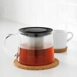 CZAJNICZEK SZKLANY Z SITKIEM RIKLIG 1.5 L - obrazek 2