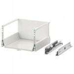 IKEA MAXIMERA SZUFLADA WYSOKA BIAŁA 40x37 CM