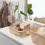IKEA SMARRA PUDEŁKO Z POKRYWKĄ NATURALNE 30X30X23 - obrazek 5