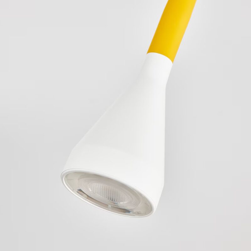 IKEA NAVLINGE LAMPKA NA BIURKO LED, ŻÓŁTO/BIAŁY - obrazek 2
