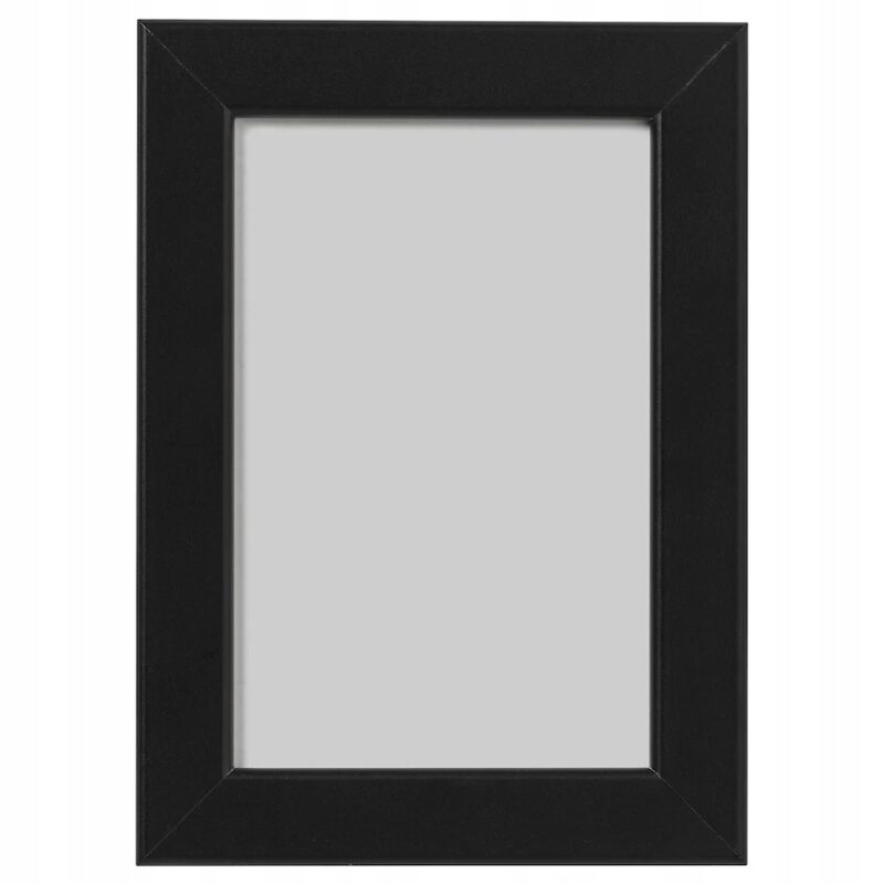 RAMKA NA ZDJĘCIA RAMA 10x15cm CZARNA