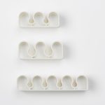 IKEA KALKSTUFF UCHWYT DO KABLI BIAŁY 3 SZT. - obrazek 5