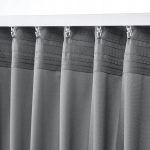 IKEA SANDSVINGEL ZASŁONA OKNA SZARA 2 SZT. 135x300 - obrazek 5