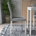 IKEA KATTIL KRZESŁO DO JADALNI BIAŁY/ JASNO SZARY - obrazek 3