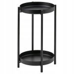 IKEA OLIVBLAD STOJAK NA DONICZKĘ CZARNY 35 cm