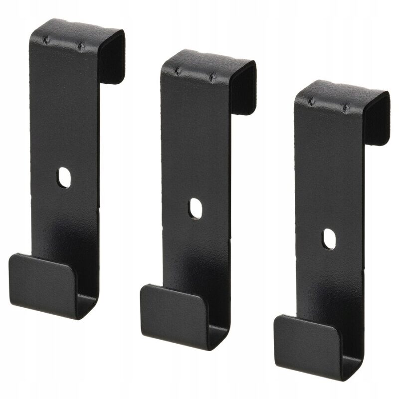 IKEA system IVAR Haczyk wieszak hak czarny 3 szt.