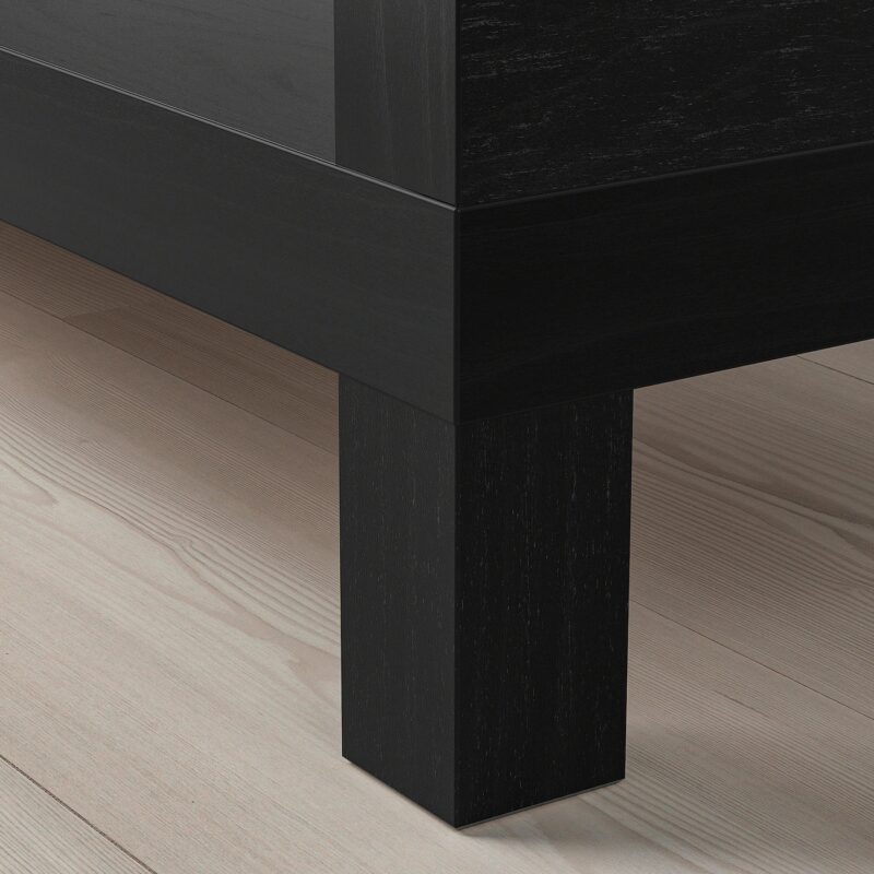 SZAFKA IKEA LACK POD TV CZARNYBRĄZ 120x35x36 CM - obrazek 2