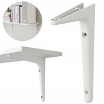 IKEA SIBBHULT WSPORNIK BIAŁY 18X18 CM MOCNY WYTRZYMAŁY - obrazek 3