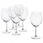 Kieliszki do wina białego i czerwonego przezroczysty 600ml 6 szt.