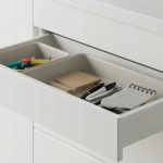 IKEA NOJIG ORGANIZER BIUROWY BEŻOWY 15x20x5 cm - obrazek 4