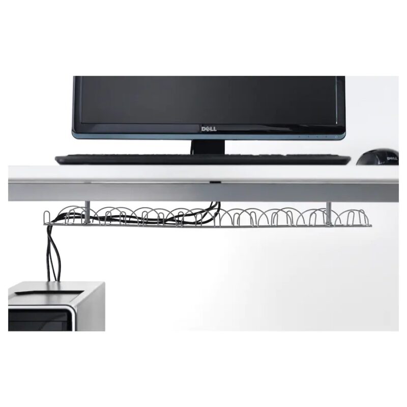 MASKOWNICA ORGANIZER DO KABLI SREBRNY 70cm - obrazek 2