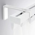 IKEA VIDGA WSPORNIK ŚCIENNY DO ZASŁON BIAŁY 12 cm - obrazek 2