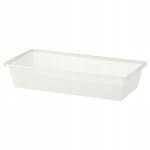 IKEA BOAXEL KOSZ KOSZYK PÓŁKA DRUCIANY 80x40x15 cm