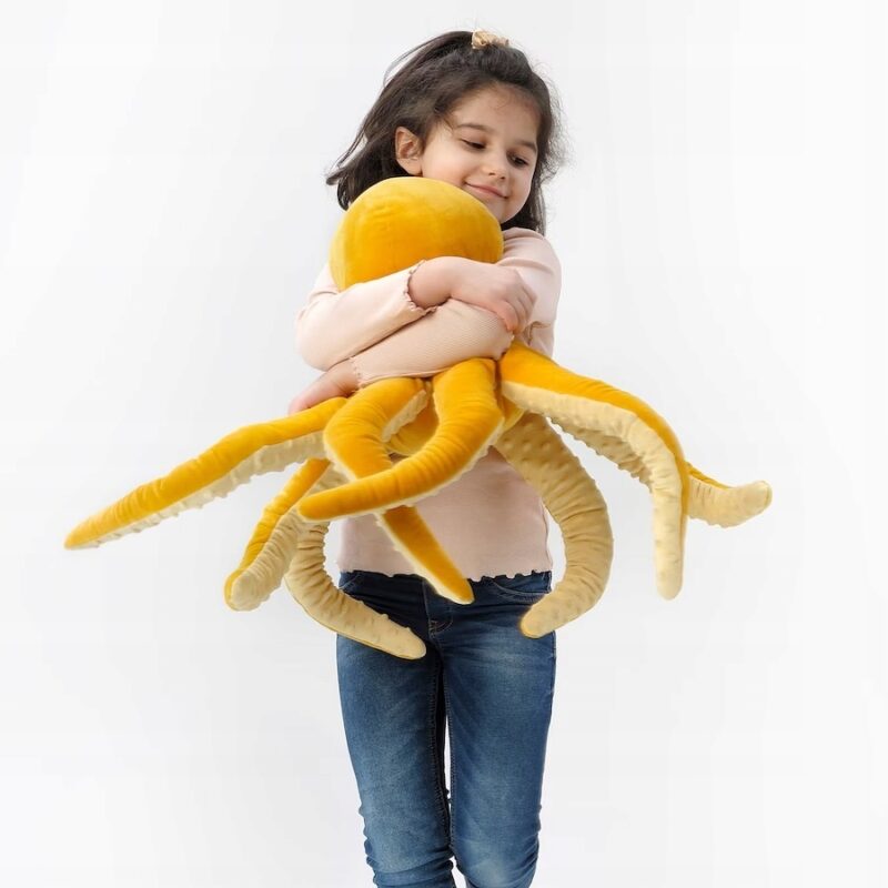 IKEA BLAVINGAD OŚMIORNICA MASKOTKA PLUSZAK 50 CM - obrazek 2