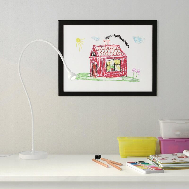 Ramka na zdjęcia IKEA FISKBO Rama 30x40 cm Czarna - obrazek 2