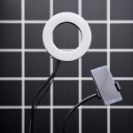 IKEA LANESPELARE UCHWYT NA TEL LAMPA PIERŚCIENIOWA - obrazek 5