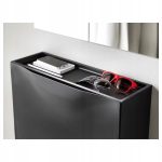 IKEA TRONES SZAFKA NA BUTY CZARNY 52X18X39CM - obrazek 4