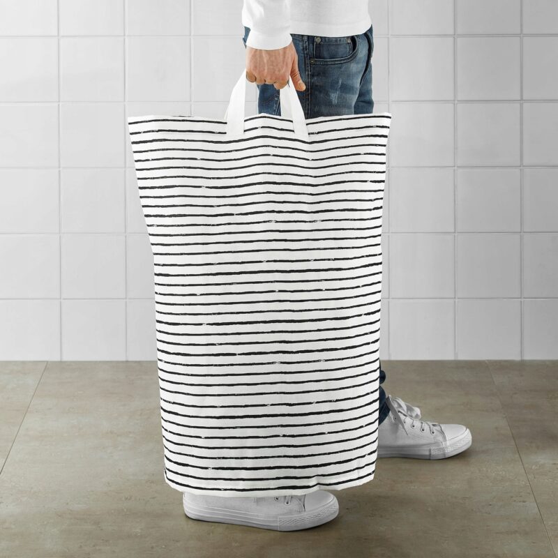 Kosz na pranie Ikea 60l biały - obrazek 4