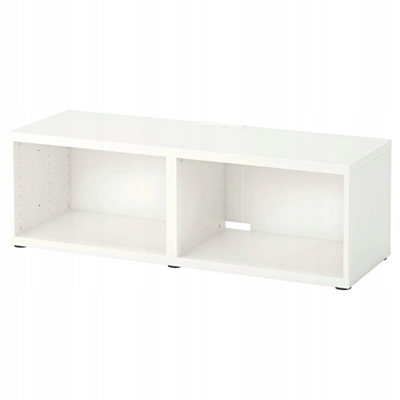 SZAFKA BESTA POD TV BIAŁY KOLOR 120x40x38 CM