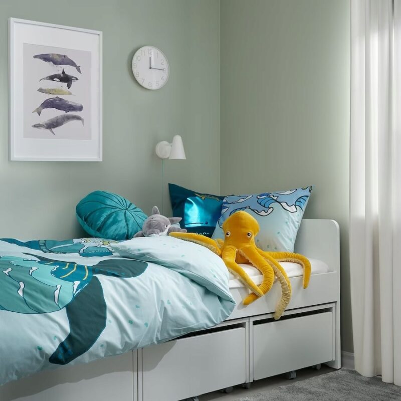 IKEA BLAVINGAD OŚMIORNICA MASKOTKA PLUSZAK 50 CM - obrazek 6