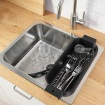 IKEA LILLHAVET Durszlak cedzak antracytowy 48 cm - obrazek 4