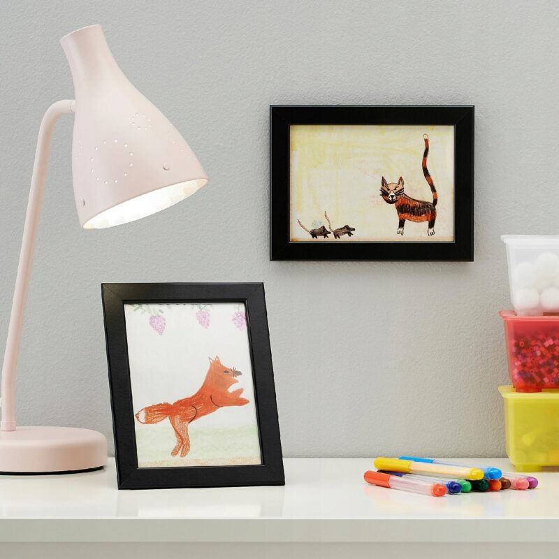 Ramka na zdjęcia IKEA FISKBO Ramki 13x18 cm Czarna - obrazek 2