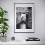 IKEA LOMVIKEN RAMKA NA OBRAZ CZARNA 61x91 CM - obrazek 2