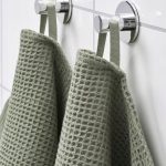IKEA VALLASAN RĘCZNIK DO RĄK / TWARZY ZIELONY - obrazek 4