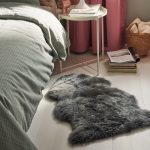 IKEA ULLERSLEV DYWANIK SKÓRA OWCZA SZARY 85 CM - obrazek 3