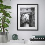 IKEA KNOPPANG RAMKA CZARNA 40x50 cm - obrazek 2