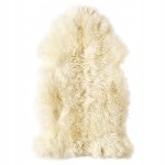 IKEA ULLERSLEV DYWAN DYWANIK SKÓRA OWCZA 85 CM
