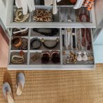 IKEA KOMPLEMENT WKŁAD Z 4 PRZEGRÓDKAMI SZARY 25x53 - obrazek 4