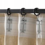 KÓŁKO Z ŻABKĄ I HACZYKIEM CZARNE 25 MM SYRLIG IKEA - obrazek 2