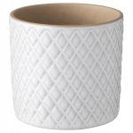 OSŁONA DONICZKI DONICZKA BIAŁA 9 CM