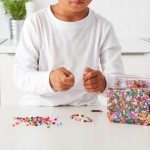 KORALIKI PUDEŁKO RÓŻNE KOLORY IKEA PYSSLA 600 G - obrazek 2
