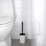 IKEA STORAVAN SZCZOTKA DO WC BIAŁA / CZARNA 37 cm - obrazek 3