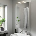 IKEA VATHULT OŚWIETLENIE LED SZAFKI/LUSTRA SREBRNE - obrazek 2