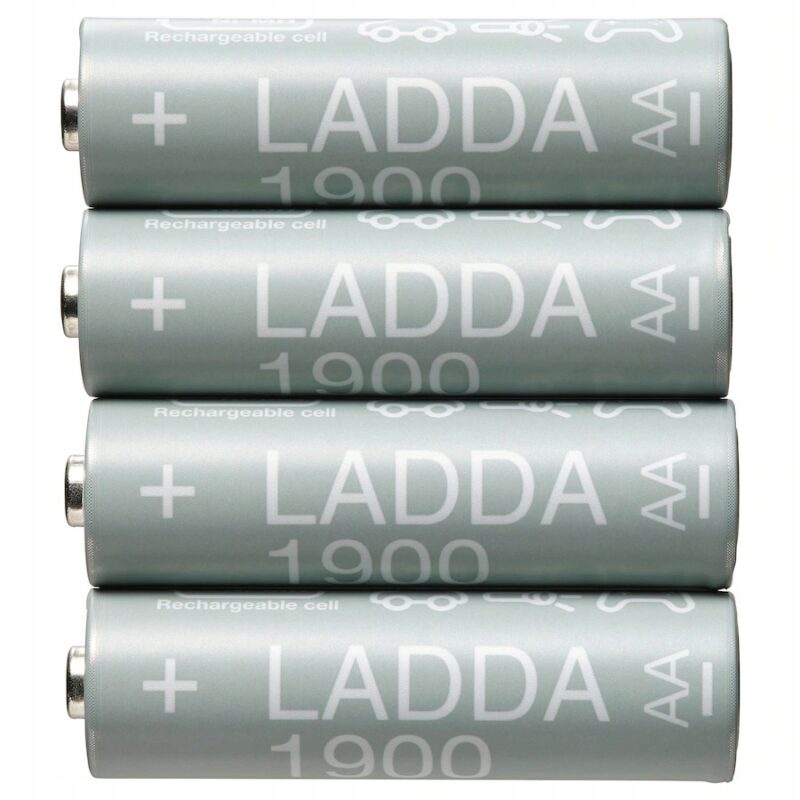 AKUMULATORKI DO ŁADOWANIA BATERIE AA 1.2V 4 SZTUKI