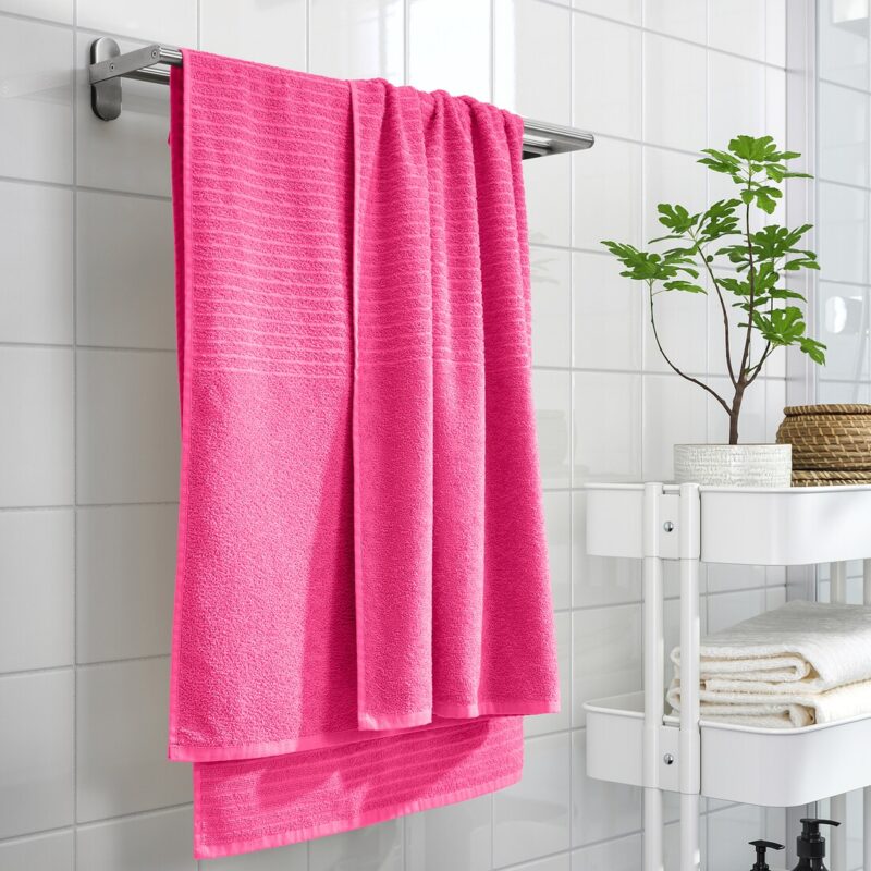 RĘCZNIK KĄPIELOWY IKEA 100X150CM BAWEŁNA - obrazek 3