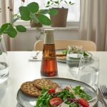 IKEA HALVTOM Butelka z nalewakiem na oliwę ocet - obrazek 4