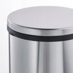 IKEA SNORPA KOSZ NA ODPADY STAL NIERDZ. 5 L - obrazek 5