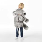 SŁOŃ SŁONIK PLUSZOWY MASKOTKA PLUSZAK DUŻY 60 CM - obrazek 2